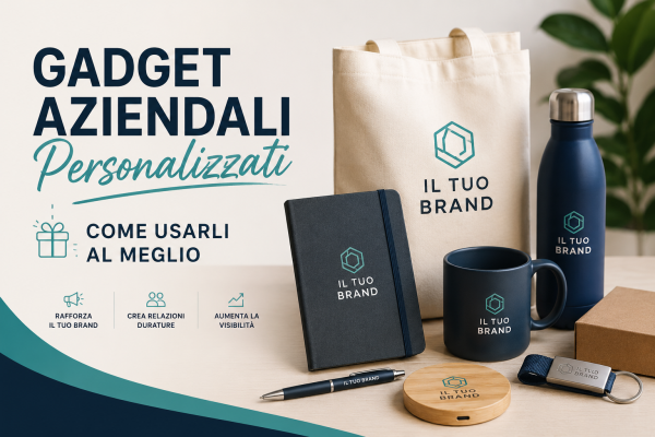 Gadget Aziendali Personalizzati: Come Usarli al Meglio