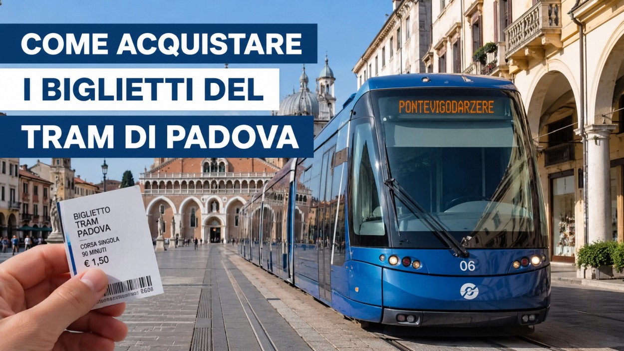 Come acquistare i biglietti del tram di Padova: guida completa